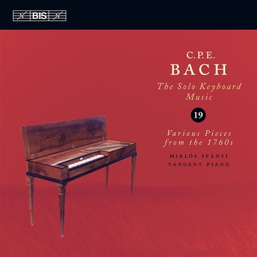 Solo Keyboard Music 19 - Bach / Spanyi - Musik - BIS - 7318590014936 - 27. april 2010