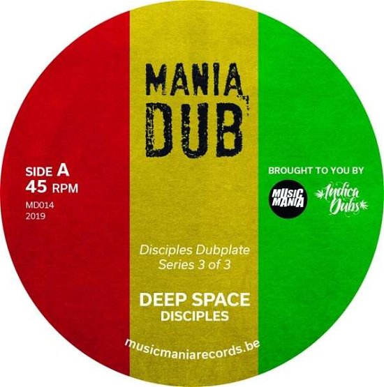 Cover for Disciples · Deep Space / Deep Dub (7&quot;) [Coloured edition] (2019)