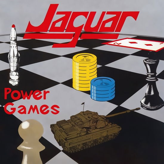 Jaguar · Power Games (LP) [Red & Silver Mixed Vinyl edition] (2023)