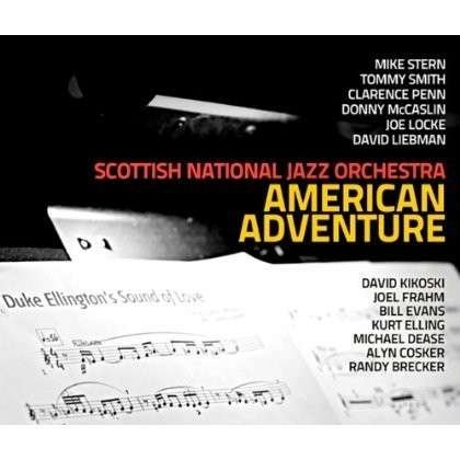 Cover for Scottish National Jazz Orchest · American Adventure (CD) (2014)