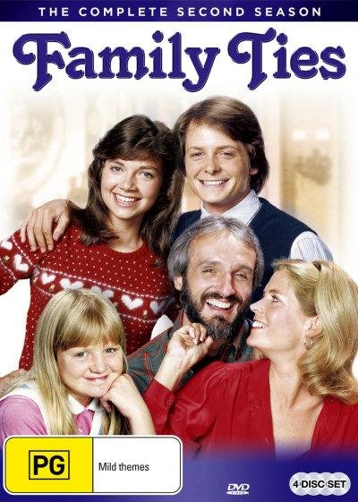 Cover for Family Ties · Family Ties - Season 2 (DVD) (2016)