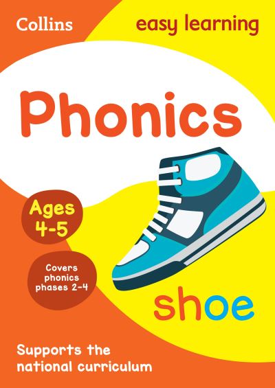 Cover for Collins Easy Learning · Phonics Ages 4-5: Ideal for Home Learning - Collins Easy Learning Preschool (Paperback Book) [2 Revised edition] (2023)