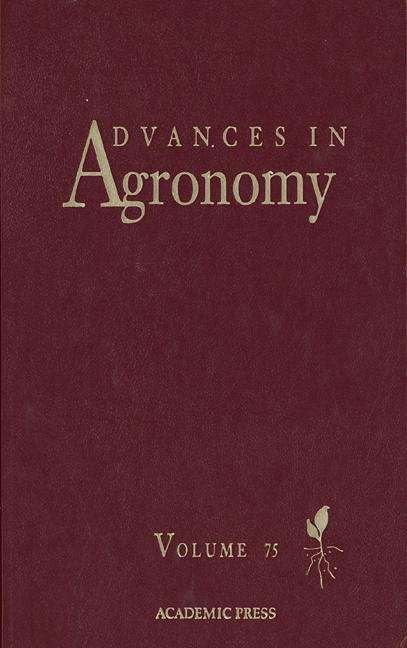 Cover for Sparks, Donald L, Ph. · Advances in Agronomy - Advances in Agronomy (Gebundenes Buch) (2002)