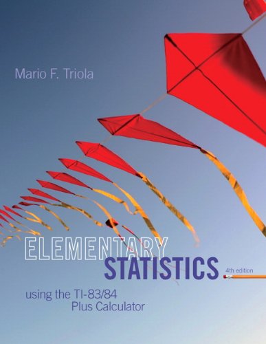 Cover for Triola · Elementary Statistics Using the (Buch) (2014)