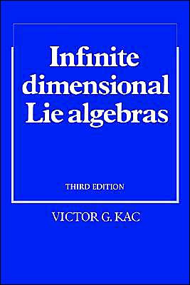 Cover for Victor G. Kac · Infinite-Dimensional Lie Algebras (Paperback Book) [3 Revised edition] (1994)