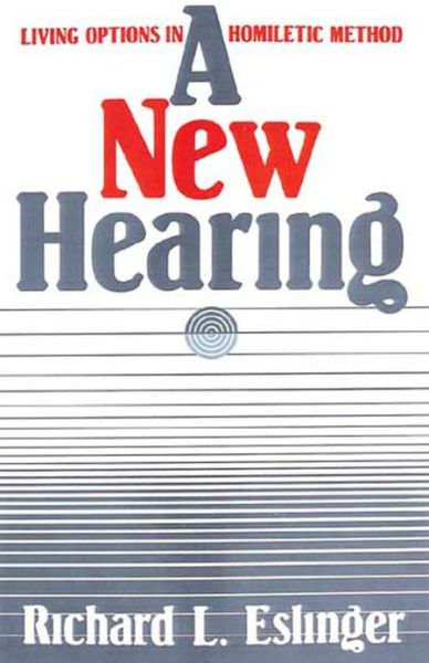Cover for Richard L. Eslinger · A New Hearing (Paperback Book) (1987)
