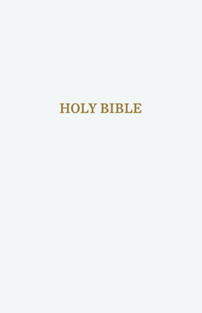 Cover for Zondervan · KJV Holy Bible: Gift and Award, White Leather-Look, Red Letter, Comfort Print: King James Version (Paperback Book) (2017)