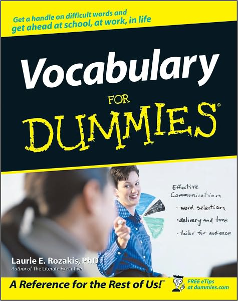 Cover for Laurie E. Rozakis · Vocabulary For Dummies (Paperback Book) (2001)