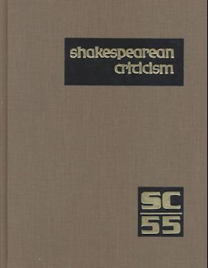 Cover for Michelle Lee · Sc Volume 55 Shakespearean Criticism: Excerpts from the Criticism of William Shakespeare's Plays and Poetry, from the First Published Appraisals to Current Evaluations (Shakespearean Criticism (Hardcover Book) [Annotated edition] (2000)