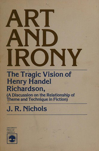 Cover for Nichols · Art and Irony CB (Buch) (1982)