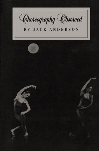 Cover for Jack Anderson · Choreography Observed (Paperback Book) (1997)