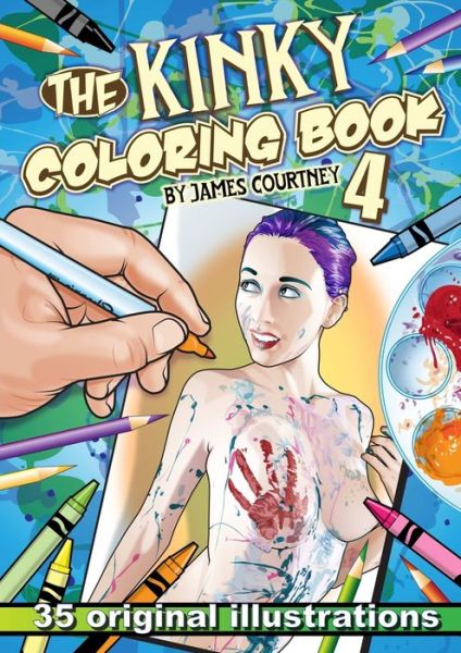 Cover for James Courtney · The Kinky Coloring Book 4 (Pocketbok) (2015)