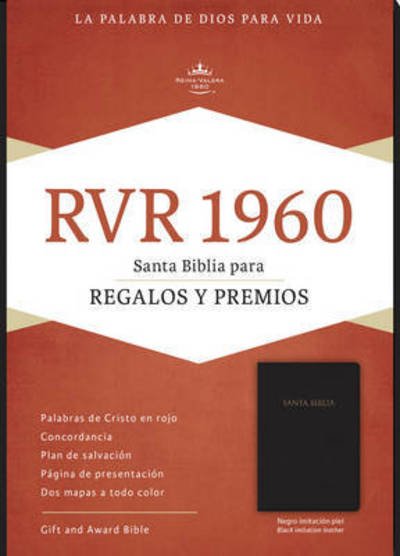Cover for RVR 1960 Biblia para Regalos y Premios, negro imitacion piel (Läderbok) (2016)
