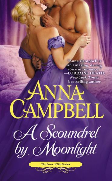 Cover for Anna Campbell · A Scoundrel by Moonlight - Sons of Sin (Paperback Book) (2015)