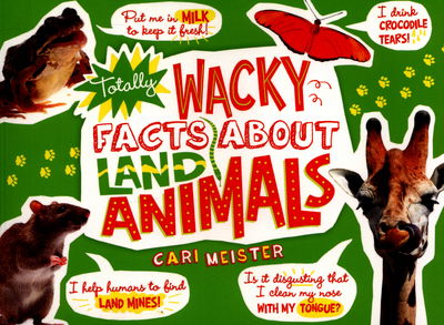 Cover for Cari Meister · Totally Wacky Facts About Land Animals (N/A) (2016)