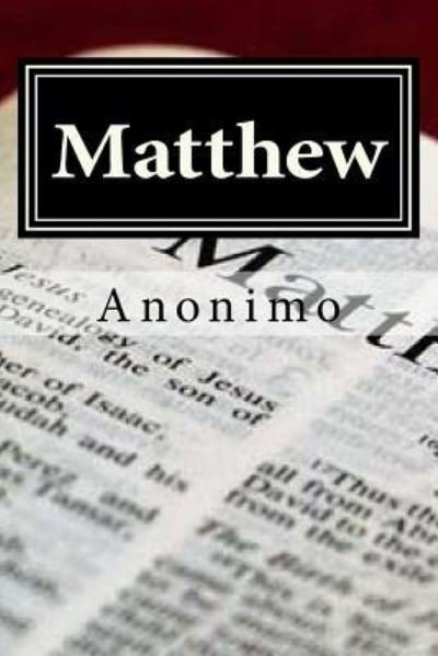 Cover for Anonimo · Matthew (Pocketbok) (2016)