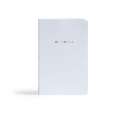 Cover for Holman Bible Staff · KJV Gift and Award Bible, White Imitation Leather (Lederbuch) (2020)