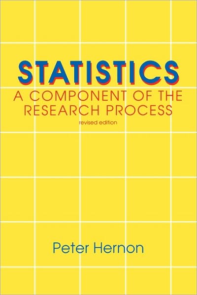 Cover for Peter Hernon · Statistics: A Component of the Research Process (Paperback Book) (1994)