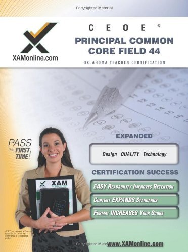 Cover for Sharon Wynne · Ceoe Osat Principal Common Core Field 44 Teacher Certification Test Prep Study Guide (Xam Osat) (Taschenbuch) (2006)