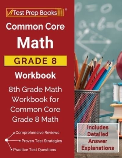 Cover for Test Prep Books · Common Core Math Grade 8 Workbook (Taschenbuch) (2019)