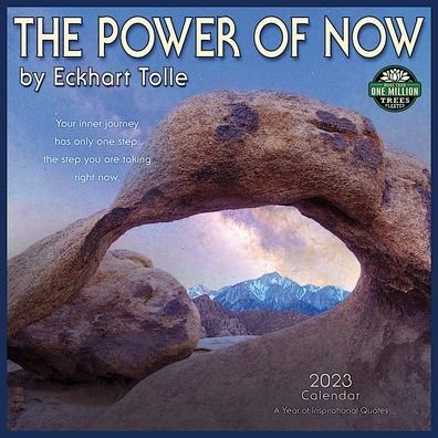Cover for Eckhart Tolle · Power of Now 2023 Wall Calendar - Square (Kalender) (2022)