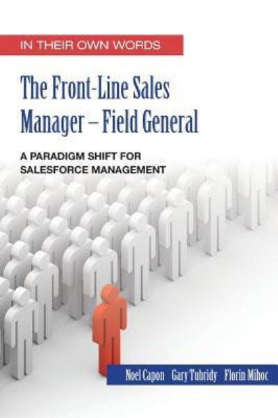 Cover for Noel Capon · The Front Line Sales Manager (Gebundenes Buch) (2018)