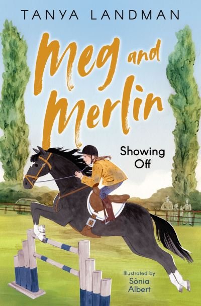 Cover for Tanya Landman · Meg and Merlin: Showing off - Meg and Merlin (Paperback Book) (2022)