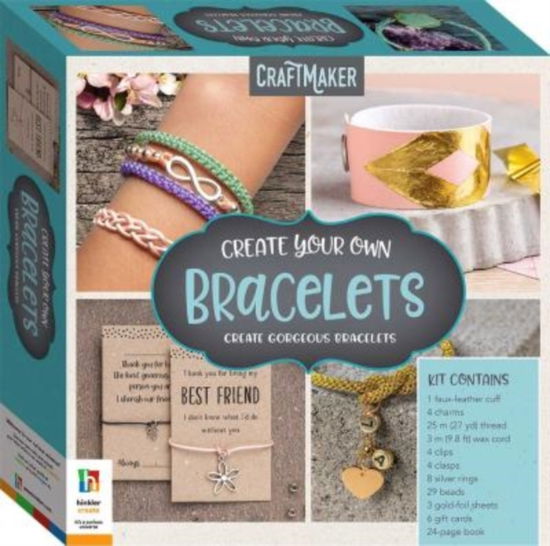 Cover for Hinkler Pty Ltd · CraftMaker Create Your Own Bracelets Kit - Create Your Own Craft Kit (Book) (2021)