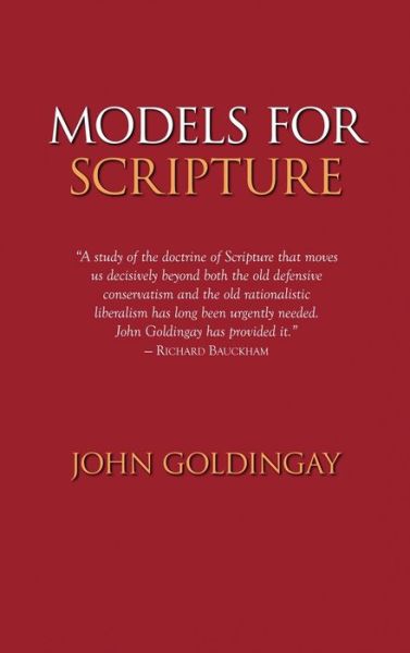 Cover for John Goldingay · Models for Scripture (Innbunden bok) (2004)