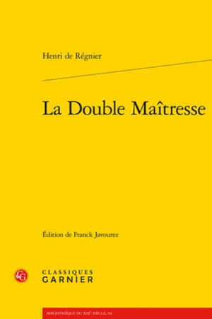 Cover for Henri de Regnier · Double Maitresse (Book) (2022)