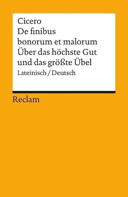 Cover for Marcus Tullius Cicero · Reclam UB 08593 Cicero.Über d.höchste (Bog)