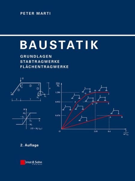 Cover for Marti, Peter (ETH Zurich) · Baustatik: Grundlagen, Stabtragwerke, Flachentragwerke (Hardcover Book) [2. Auflage edition] (2014)