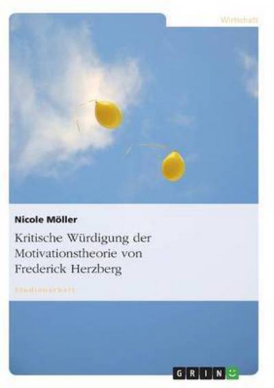 Cover for Möller · Kritische Würdigung der Motivati (Book) [German edition] (2013)