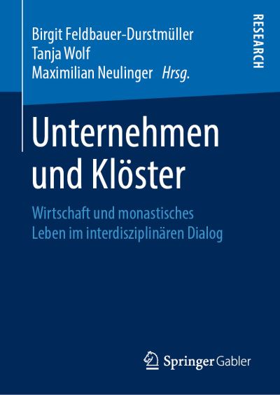 Cover for Unternehmen und Kloester (Book) [1. Aufl. 2019 edition] (2019)