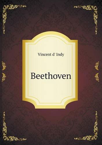 Cover for Theodore Baker · Beethoven (Taschenbuch) (2013)