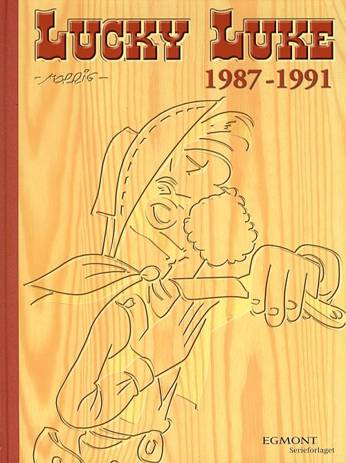 Cover for Morris · Lucky Luke samling, 20: Alibiet - og andre historier Pony-ekspressen Dalton-brødrene får hukommelsestab (Gebundesens Buch) [1. Ausgabe] (2007)
