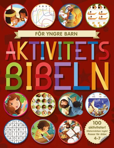 Cover for Aktivitetsbibeln - för yngre barn (Bok) (2021)