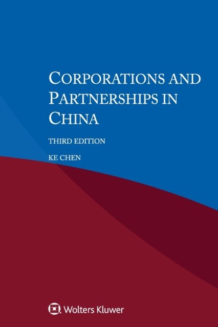 Cover for Ke Chen · Corporations and Partnerships in China (Taschenbuch) (2020)