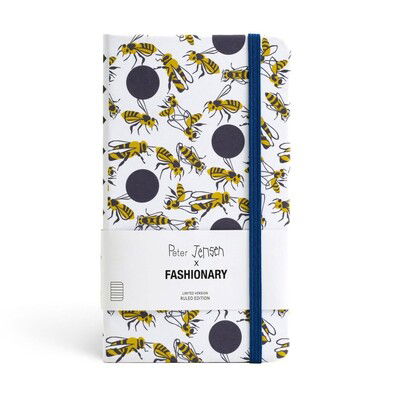 Cover for Fashionary · Peter Jensen X Fashionary Polka Bee Ruled Notebook A6 (Print) (2016)