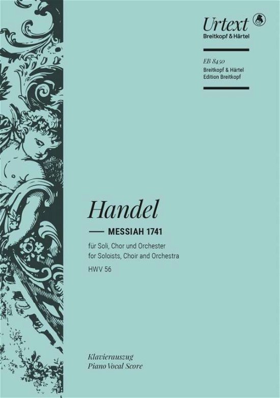 Cover for Handel · Messiah 1741 HWV 56 (Bok)