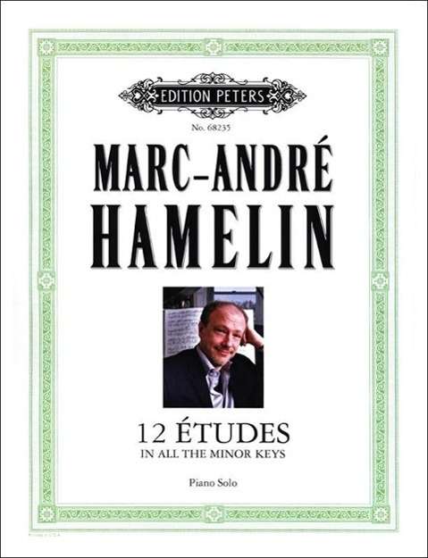 Cover for Marc-André Hamelin · 12 Etüden in allen Moll-Tonarten (Pocketbok) (2022)