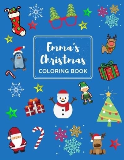 Cover for Crewbie Store · Emmas' Christmas Coloring Book (Pocketbok) (2020)