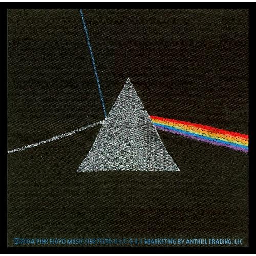 Pink Floyd Sew On Patch: Dark Side of the Moon - Pink Floyd - Merchandise - Unlicensed - 9956700551936 - 
