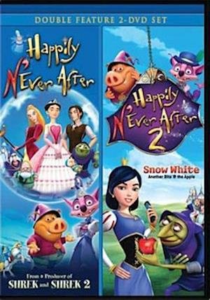 Cover for Happily N'ever After 1 &amp; 2 (DVD) (2010)