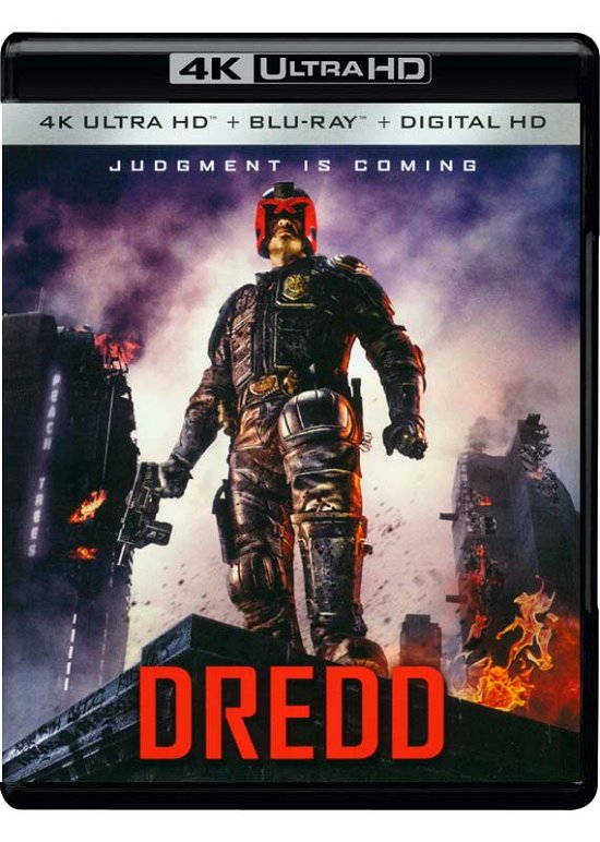 Cover for Dredd (4K UHD Blu-ray) (2017)