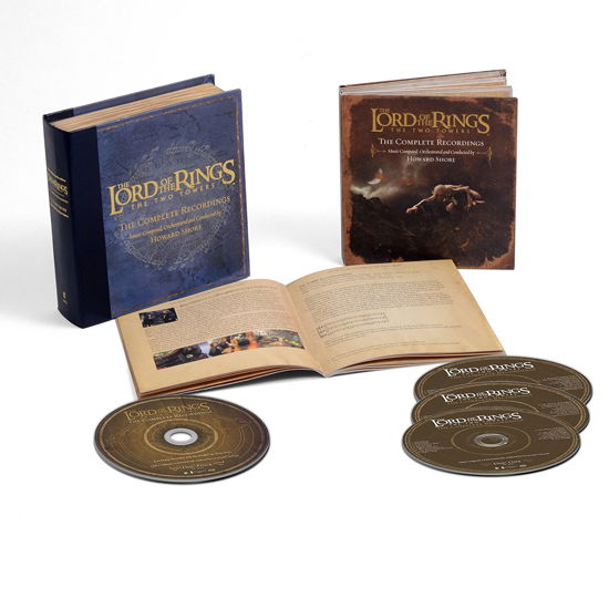 Cover for Howard Shore · The Lord Of The Rings: The Two Towers - The Complete Recordings (CD/Blu-ray Audio) (2018)