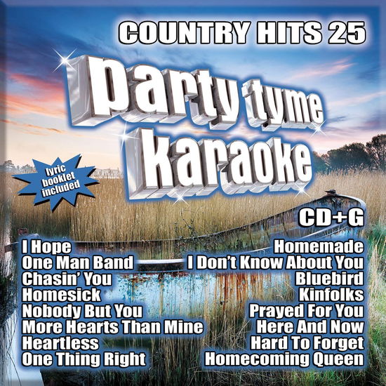 Country Hits 25 - Party Tyme Karaoke - Music - KARAOKE - 0610017114937 - October 2, 2020