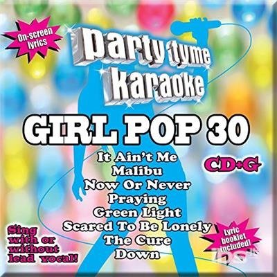 Cover for Party Tyme Karaoke · Sybersound - Girl Pop 30 (CD) (2023)