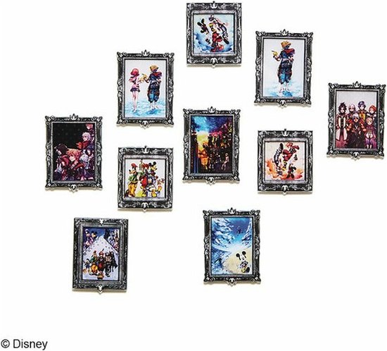 Cover for Square Enix · Kingdom Hearts Acrylic Magnet Gallery V3 10pc Bmb (MERCH) (2021)