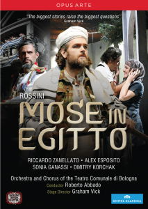 Cover for Gioachino Rossini · Mose in Egitto (DVD) (2012)